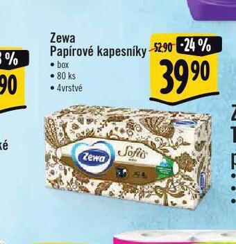 Albert Zewa papírové kapesníky nabídka