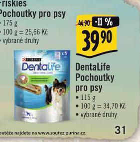 Albert Dentalife pochoutky pro psy nabídka