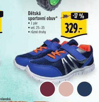 Albert Dětská sportovní obuv nabídka