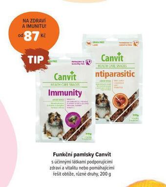 Pet Center Funkční pamlsky canvit nabídka