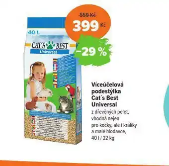 Víceúčelová podestýlka cat´s best universal