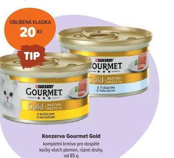 Konzerva gourmet gold