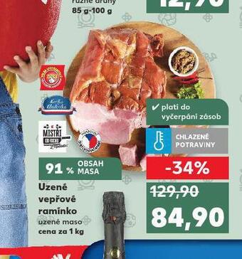 Kaufland Uzené vepřové ramínko nabídka
