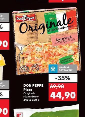 Kaufland Don peppe pizza nabídka