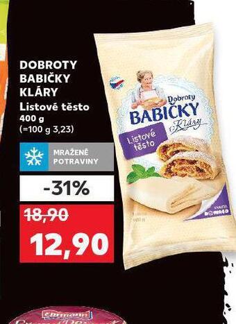 Kaufland Listové těsto nabídka