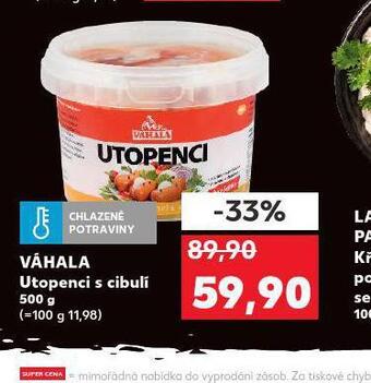 Kaufland Utopenci s cibulí nabídka