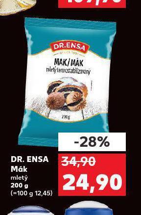 Kaufland Dr. ensa mák nabídka