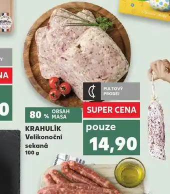 Kaufland Velikonoční sekaná nabídka
