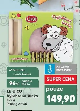 Kaufland Vyřehtaná šunka nabídka