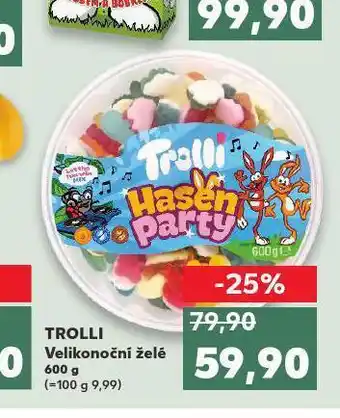 Kaufland Trolli velikonoční želé nabídka