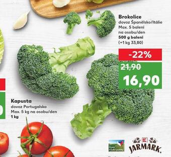 Kaufland Brokolice nabídka