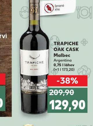 Trapiche oak cask
