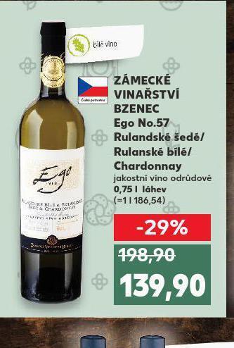 Kaufland Zámecké vinařství bzenec nabídka