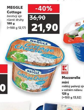 Kaufland Meggle cottage nabídka