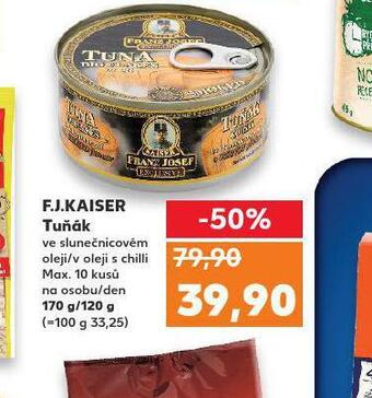 Kaufland F.j.kaiser tuňák nabídka