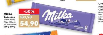 Kaufland Milka čokoláda nabídka
