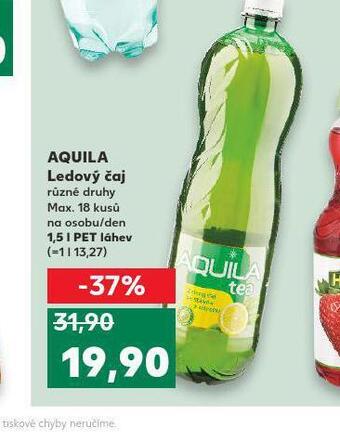 Kaufland Aquila ledový čaj nabídka