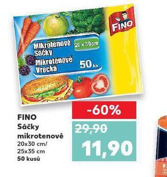 Kaufland Fino sáčky mikroténové nabídka
