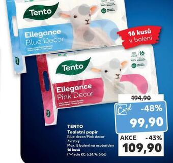 Kaufland Tento toaletní papír nabídka