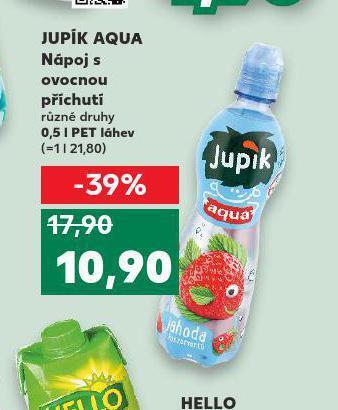 Kaufland Jupík aqua nabídka