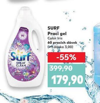 Kaufland Surf prací gel nabídka