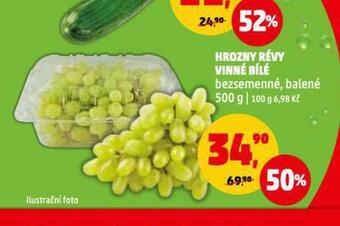 Penny Market Hrozny révy vinné bílé nabídka
