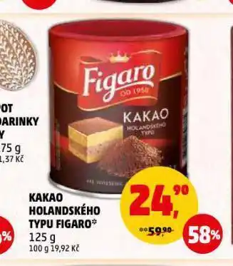 Penny Market Kakao holandského typu figaro nabídka