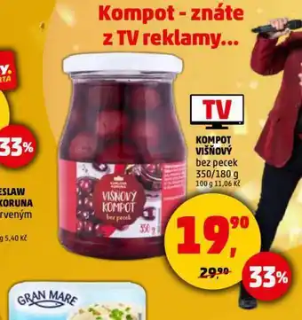 Penny Market Kompot višňový nabídka