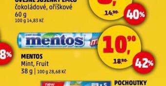Penny Market Mentos nabídka