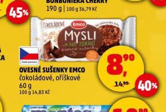 Ovesné sušenky emco