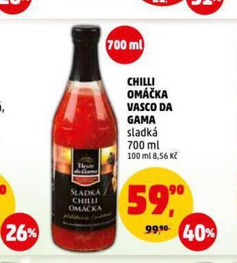 Penny Market Chilli omáčka vasco da gama nabídka