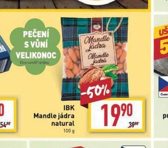 Billa Mandle jádra nabídka