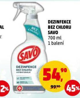 Penny Market Dezinfekce bez chloru savo nabídka