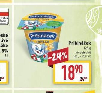 Billa Pribináček nabídka