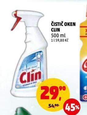 Penny Market Čistič oken clin nabídka