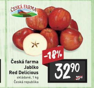 Billa Jablka nabídka