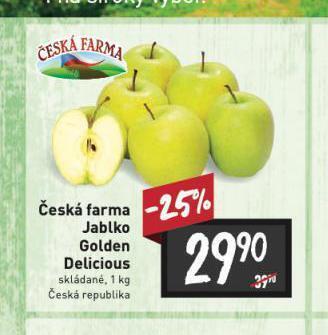 Billa Jablka nabídka