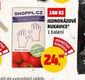 Penny Market Jednorázové rukavice nabídka
