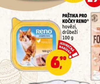 Reno paštika pro kočky