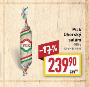 Billa Pick uherský salám nabídka