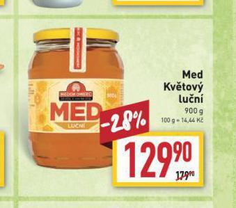Billa Med květový nabídka