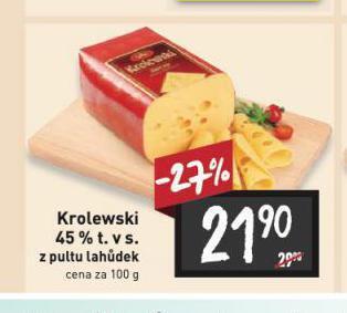 Billa Krolewski sýr nabídka