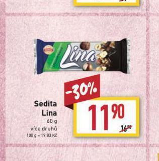 Billa Sedita lina nabídka