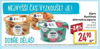 Billa Alpro rostlinná alternativa jogurtu nabídka