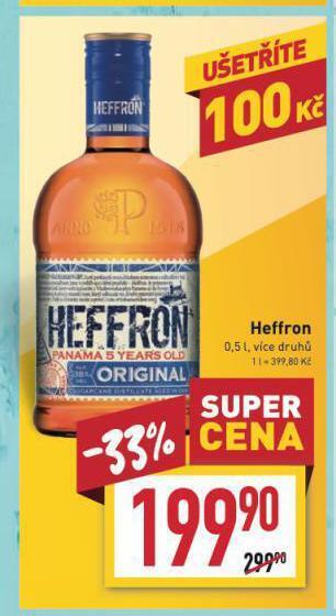 Billa Heffron nabídka
