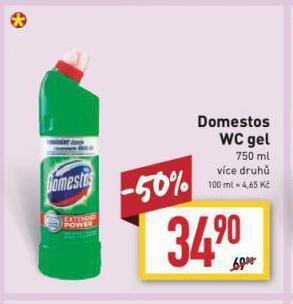 Billa Domestos wc gel nabídka