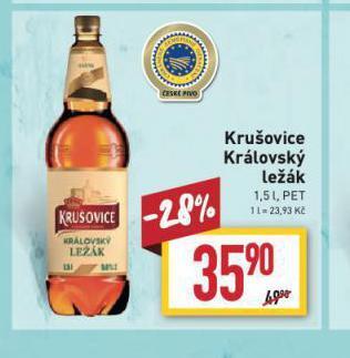 Billa Pivo krušovice nabídka