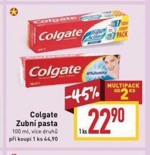 Billa Colgate zubní pasta nabídka
