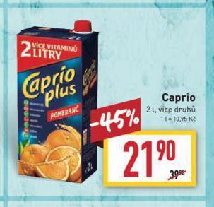 Billa Caprio nabídka