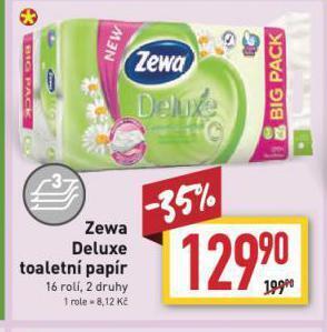 Billa Zewa toaletní papír nabídka